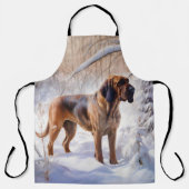 Tablier Bloodhof Laisser Neige Noël (Recto)