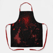 Tablier Bloody Butcher Black (Recto)
