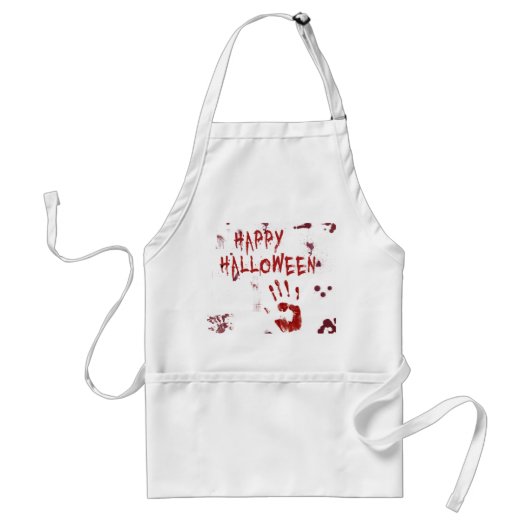 Tablier Bloody Handprint Halloween - Apron (Devant)