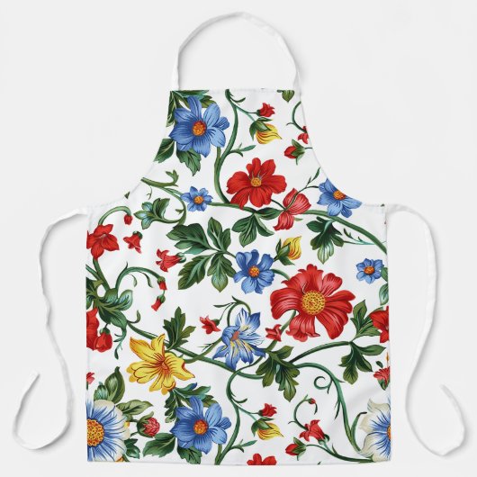 Tablier Bloom Boldly – Floral Apron (Recto)