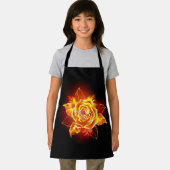 Tablier Blooming Fire Rose (Insitu)