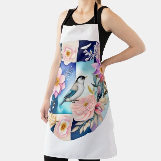 Tablier Blossom & Bird (Insitu)