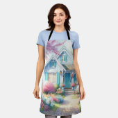 Tablier Blossom Lane Blue Cottage Garden (Porté)