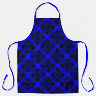 Tablier Blue Blue Gradient Star Bow