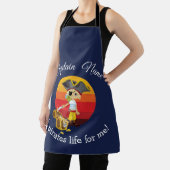 Tablier Blue Boy Party Pirate (Insitu)