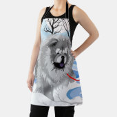 Tablier Blue Chow AU-DESSUS DE LA RIVIÈRE (Insitu)