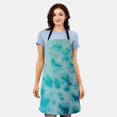 Tablier Blue Crush - Abstract Coastal Artwork  (Porté)