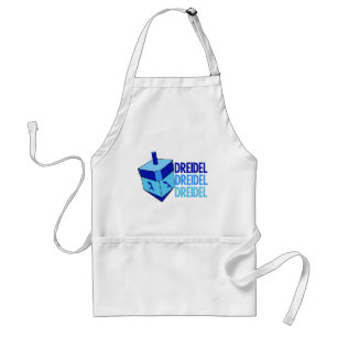Tablier Blue Dreidel