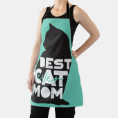 Tablier Blue Drôle Meilleure Maman de Chat de la Fête des (Insitu)