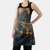 Tablier Blue Heeler Noël Festive Voyage (Insitu)