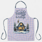 Tablier Blue House No Place Like Home  (Recto)