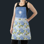 Tablier Blue Hydragea Fleurs Motif Reine de la cuisine<br><div class="desc">Cuire dans le style avec le Blue Hydrangea Flowers Queen of the Kitchen Apron, avec des fleurs d'hydrangée délicates dans des tons bleu doux. Parfait pour la cuisson, la cuisine ou l'hébergement, cet élégant tablier ajoute une touche charmant et sophistiquée à toute cuisine. Idéal pour ceux qui aiment les motifs...</div>