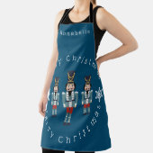 Tablier Blue Nutcrackers Personnaliser Apron (Insitu)