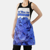 Tablier Blue periwinkel élégantes hydrangées florales (Insitu)