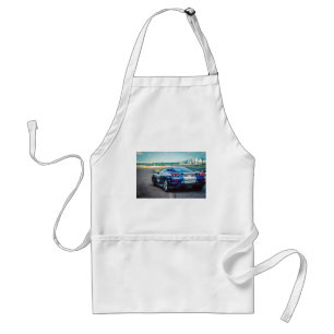 Tablier Blue Race Car