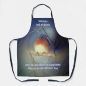 Tablier Bluebird Of Happiness Inspiré Personnalisé (Recto)