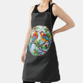 Tablier Bluebirds en verre doux (Insitu)