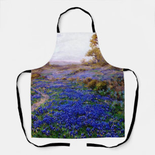 Tablier Bluebonnets à Twilight, au nord de San Antonio