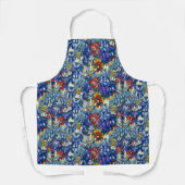 Tablier Bluebonnets et Fleurs sauvages (Recto)