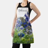 Tablier Bluebonnets Texas Fleurs Bleu Floral Lupine (Insitu)