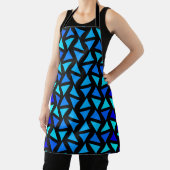 Tablier Blues Motif Abstrait (Insitu)