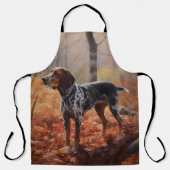 Tablier Bluetick Coonhound en automne Leaves automne Inspi (Recto)
