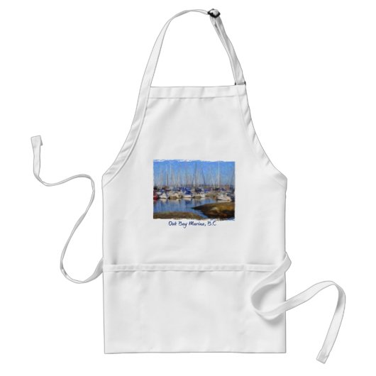 Tablier Boats, Colombie-Britannique Chef's Apron (Devant)