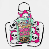 Tablier Boba Blast – Sip or Die! (Recto)