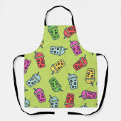 Tablier Boba Bubble Tea Motif (Recto)