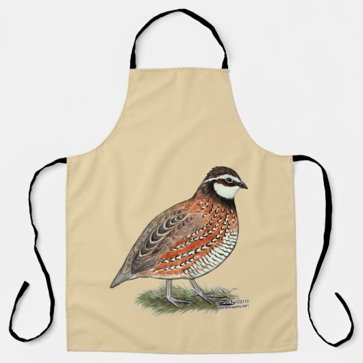 Tablier Bobwhite Quail (Recto)