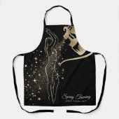 Tablier Body Tan Spray parties scintillant étoiles maquill (Recto)