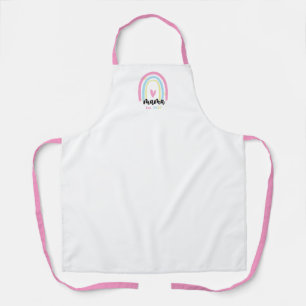 Tablier Boho Arc-en-ciel Coutume Année de création Maman O