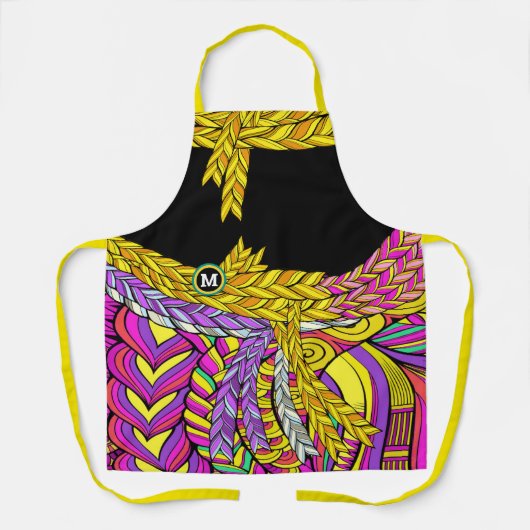 Tablier BOHO BRAID Design (Recto)