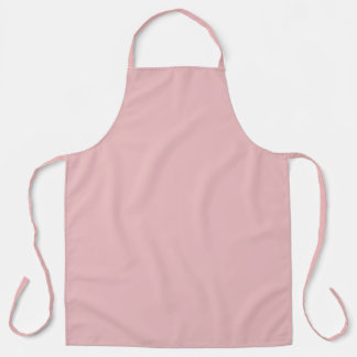Tablier Boho Chic Rose Couleur Uni