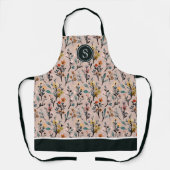 Tablier Boho Chic Vibes : Aquarelle Rose Dusty (Recto)