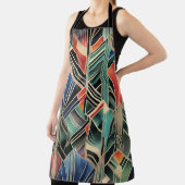 Tablier Boho classique Jazzy géométrique Design élégant (Insitu)