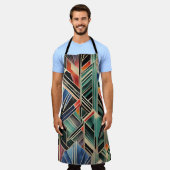 Tablier Boho classique Jazzy géométrique Design élégant (Porté)