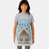 Tablier Boho Cookie House Snowflakes Famille Petite Christ (Insitu)