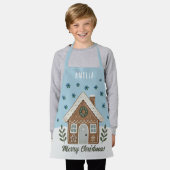 Tablier Boho Cookie House Snowflakes Famille Petite Christ (Porté)
