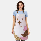 Tablier Boho Cowboy Bottes Western Apron (Porté)