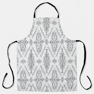 Tablier Boho Ethnique : Trendy Hand-Drawn Seamless.