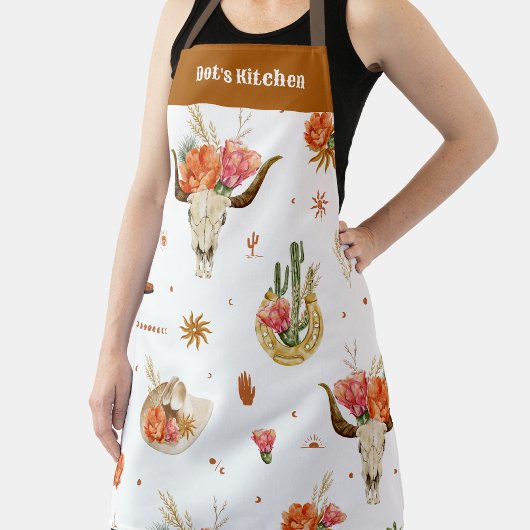 Tablier Boho occidental