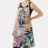 Tablier Boho Pink et Navy (Insitu)