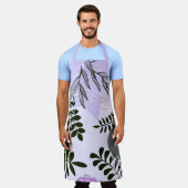 Tablier Boho Purple et Lavender (Porté)