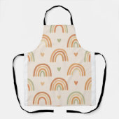 Tablier Boho Rainbow Imprimé Partout (Recto)
