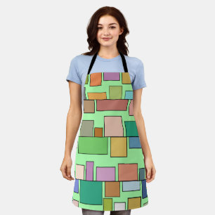 Tablier Boho Rectangles