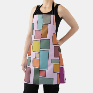 Tablier Boho Rectangles