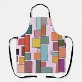 Tablier Boho Rectangles (Recto)