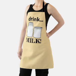 Tablier Boire du lait Lait