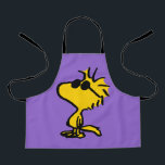 Tablier Bois En Lunettes De Soleil<br><div class="desc">Jetez un oeil à ce design super mignon avec des lunettes de soleil cool Woodstock sport.</div>